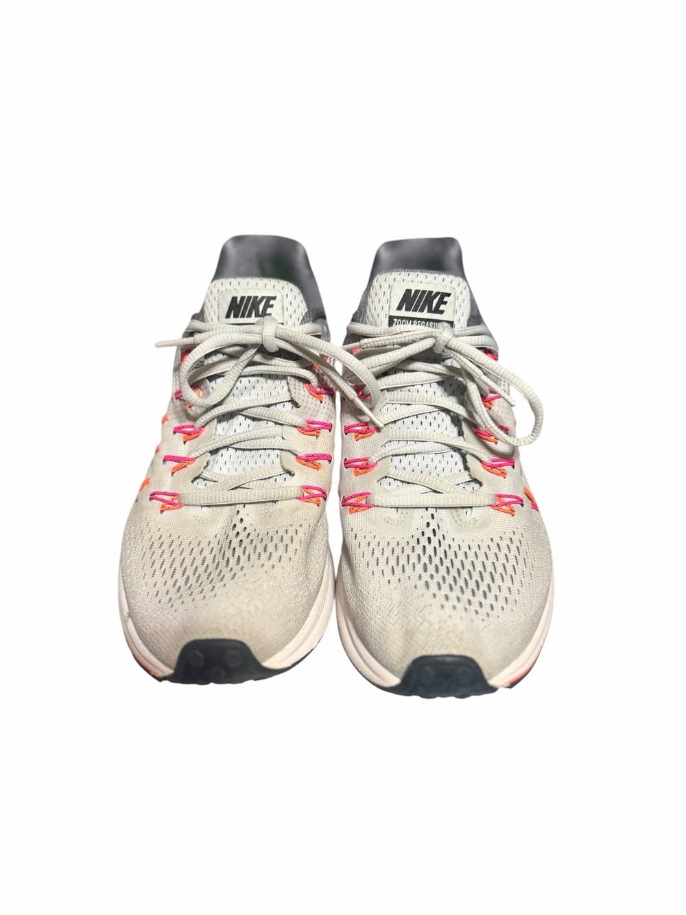 Nike Air Zoom Pegasus 33 Women’s 9.5 Grey Pink Running Shoes 831356-006